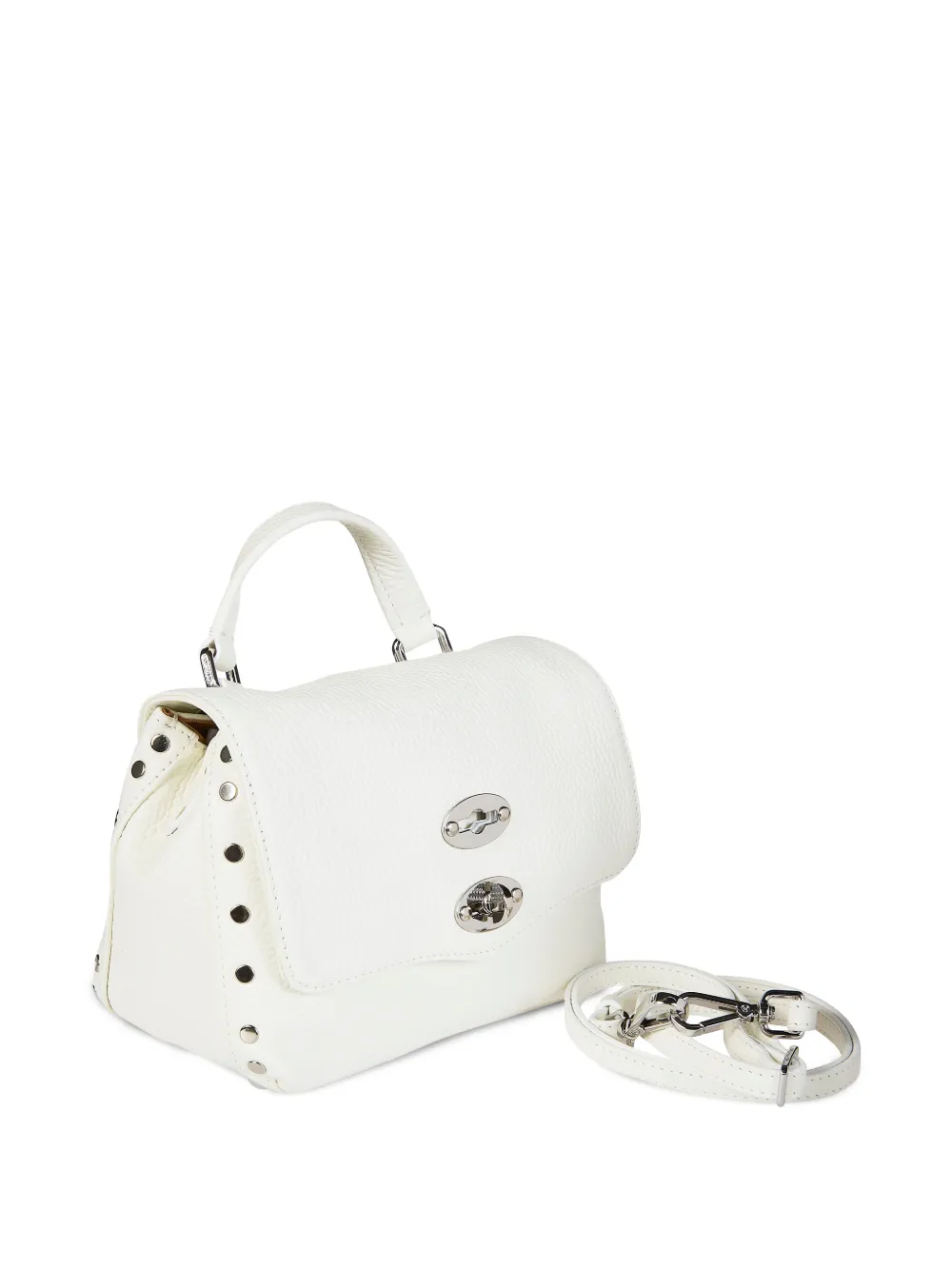 Mini Daily Postina Studded Top-Handle Satchel Bag
