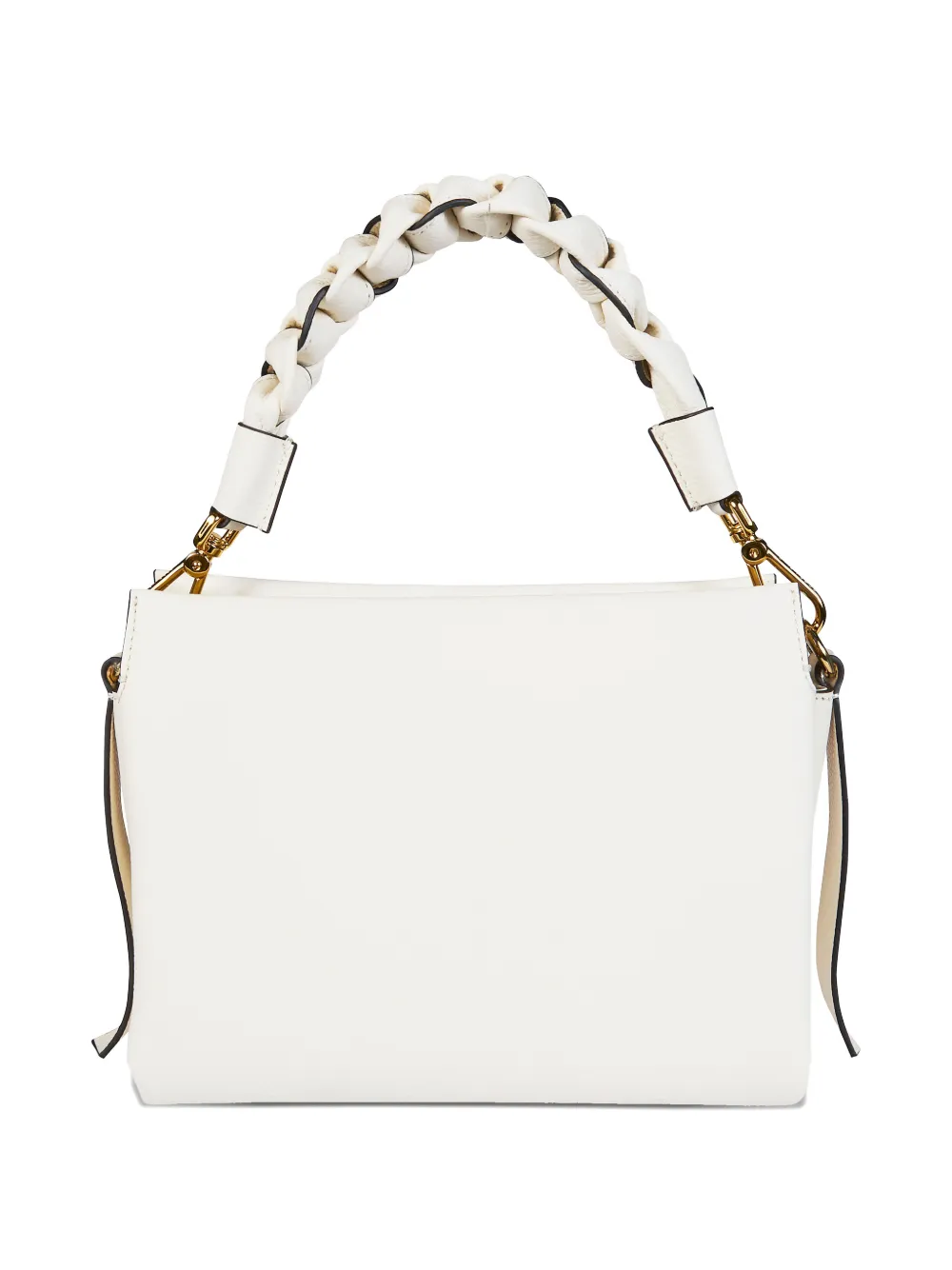 Coccinelle Boheme Grana Double kleine crossbodytas met handgreep Wit