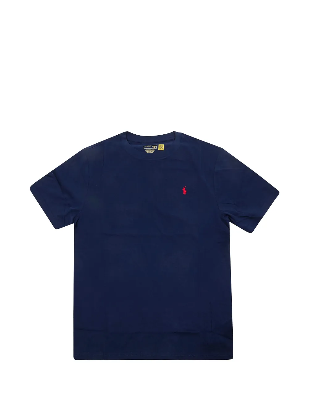 POLO RALPH LAUREN KIDS logo-detail crew-neck T-shirt - Blu