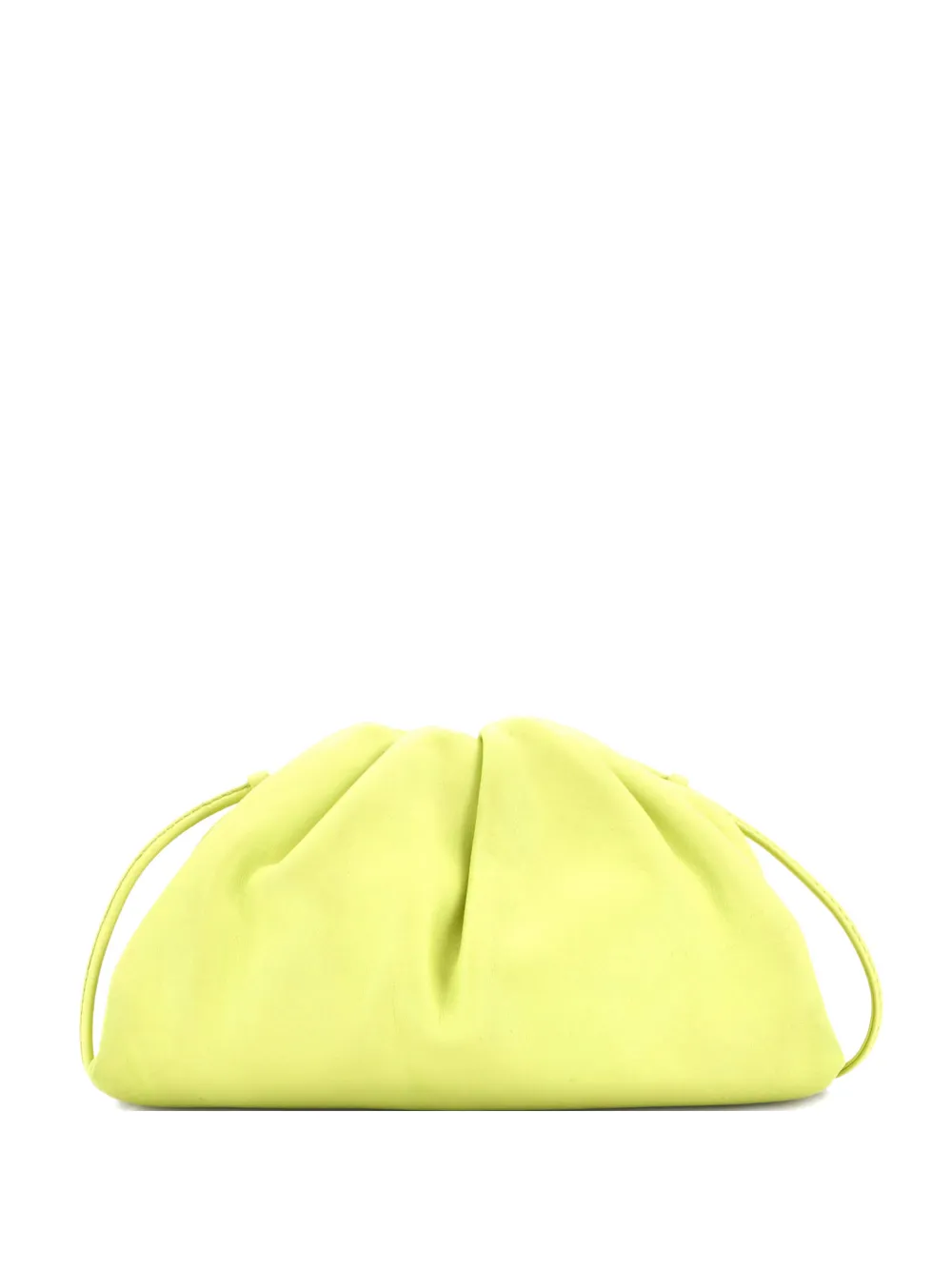 Bottega Veneta Pre-Owned The Pouch Leather Mini crossbody bag - Verde