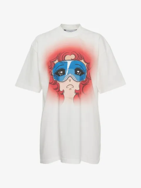 pushBUTTON graphic-print T-shirt