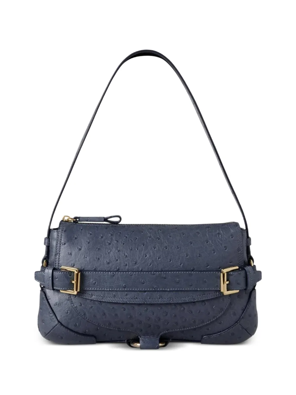 Mulberry Borsa a spalla Lennox con fibbia - Blu