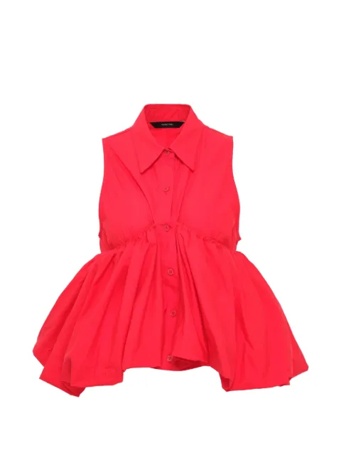 pushBUTTON collared buttoned shirt