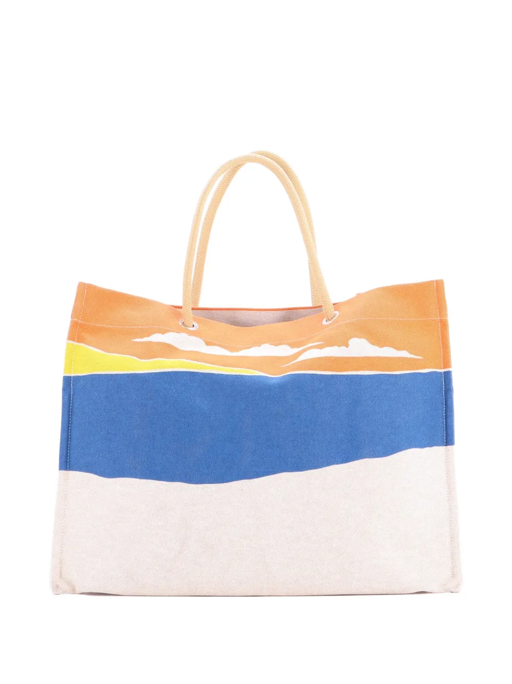Hermès Pre-Owned Escale A La Plage Beach Bag Printed Toile tote bag | Pre-Owned | Image 2