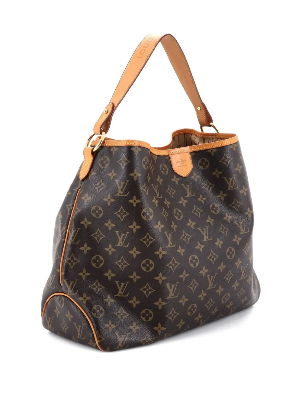 Louis Vuitton Pre-Owned Delightful Handbag Monogram Canvas MM hobo bag - Marrone