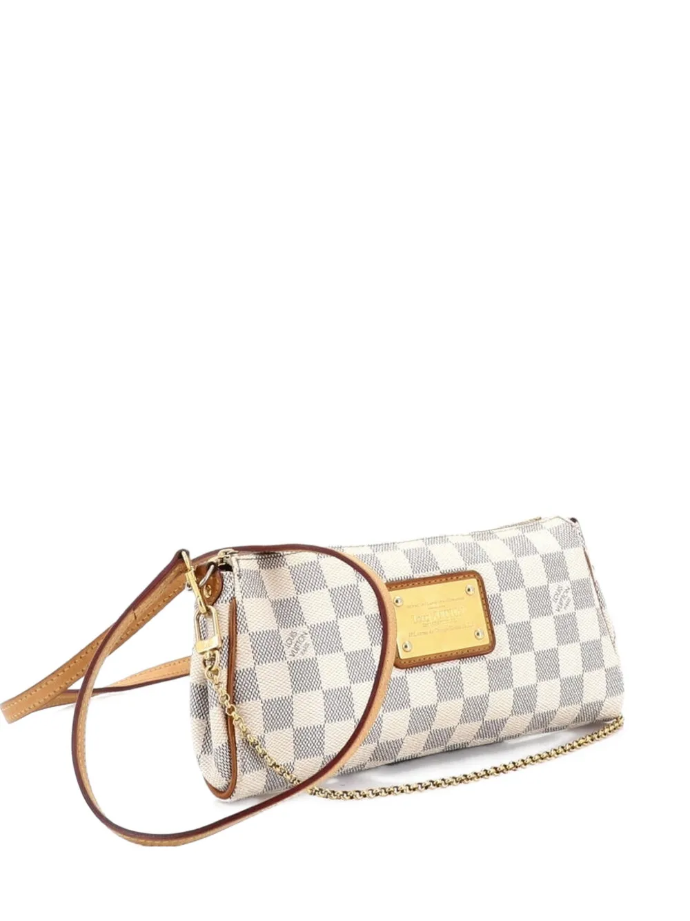Louis Vuitton Pre-Owned Eva Handbag Damier clutch bag - Bianco