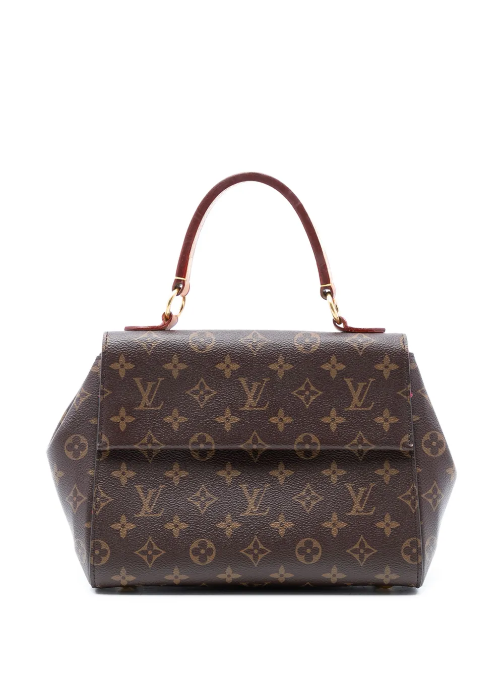 Louis Vuitton Pre-Owned Borsa a tracolla Cluny BB con monogramma 2017 - Marrone
