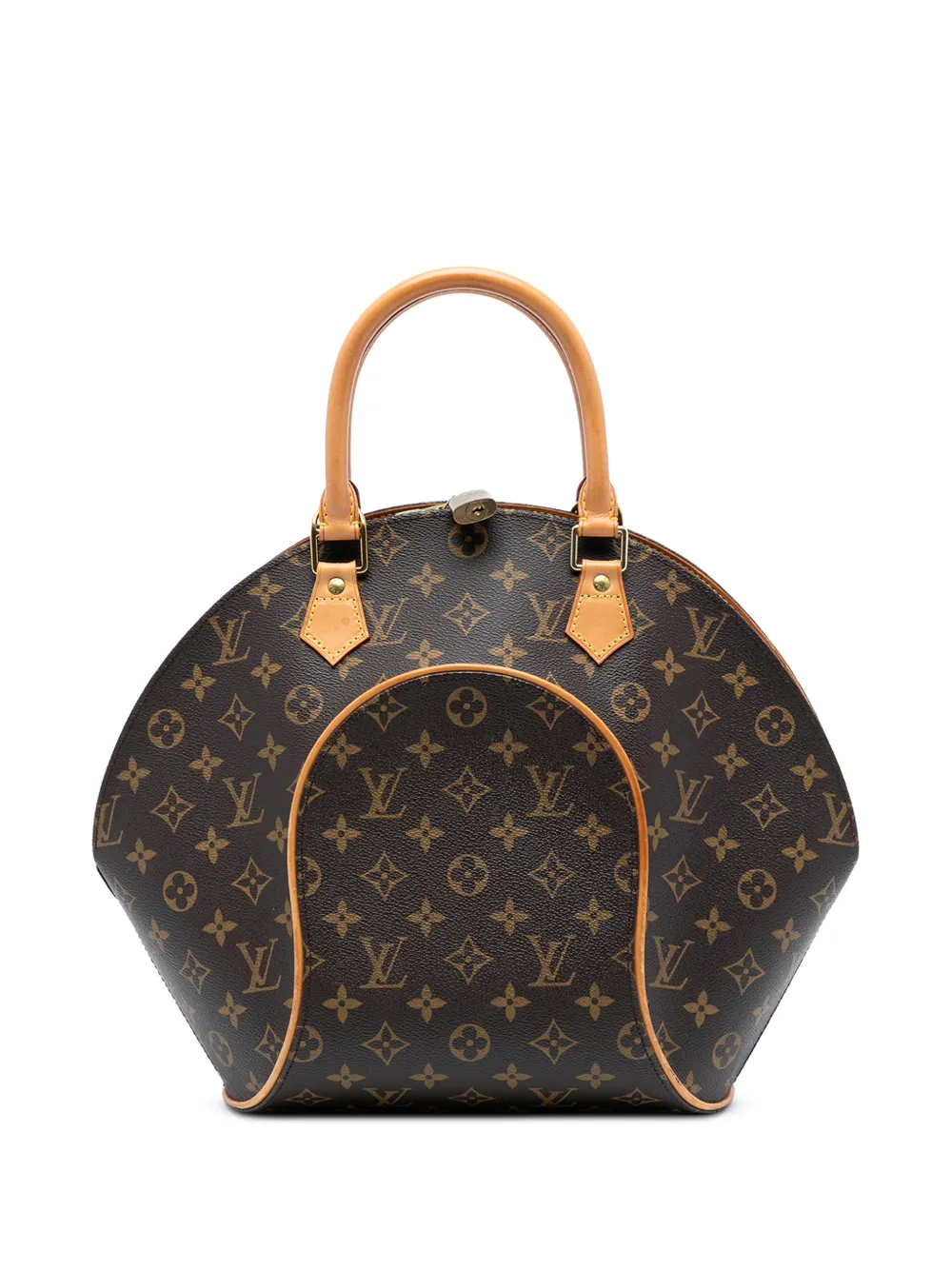 Louis Vuitton Pre-Owned Borsa a mano Ellipse MM con monogramma 1998 - Marrone