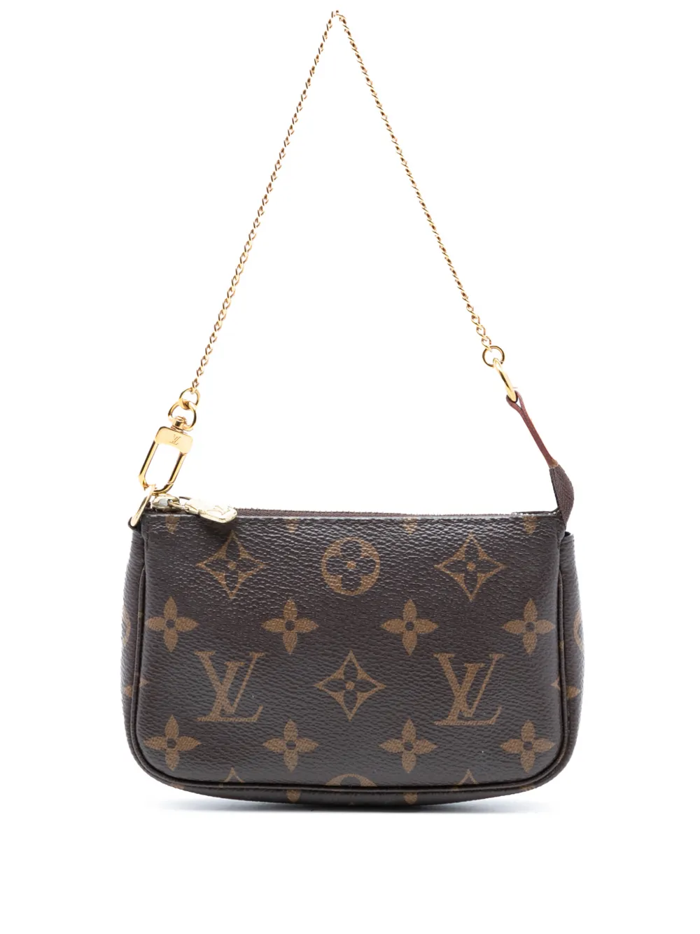 Louis Vuitton Pre-Owned 2021 Monogram Mini Pochette Accessoires handbag - Marrone