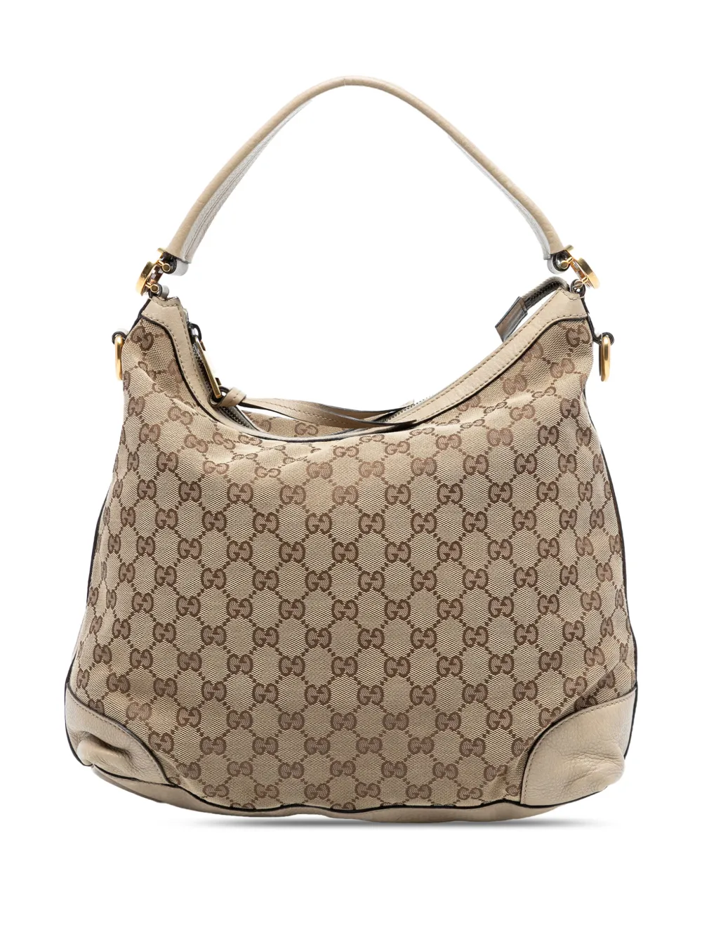 Gucci Pre-Owned 2016-2025 Small GG Canvas Miss GG Hobo satchel - Marrone