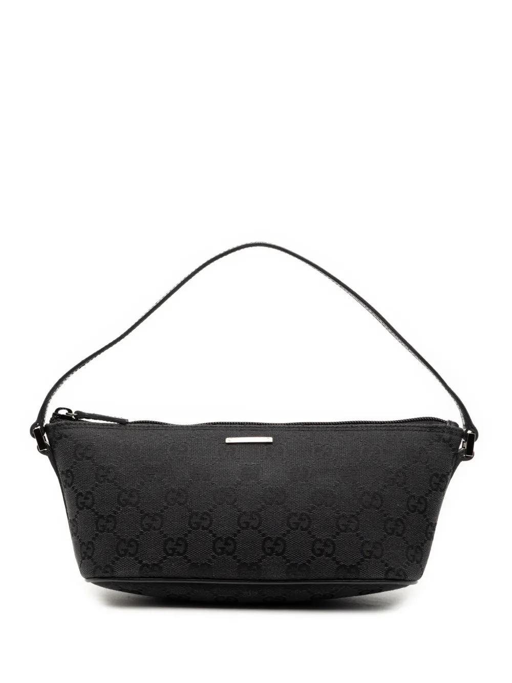 Gucci Pre-Owned 2000-2015 GG Canvas Boat shoulder bag - Nero