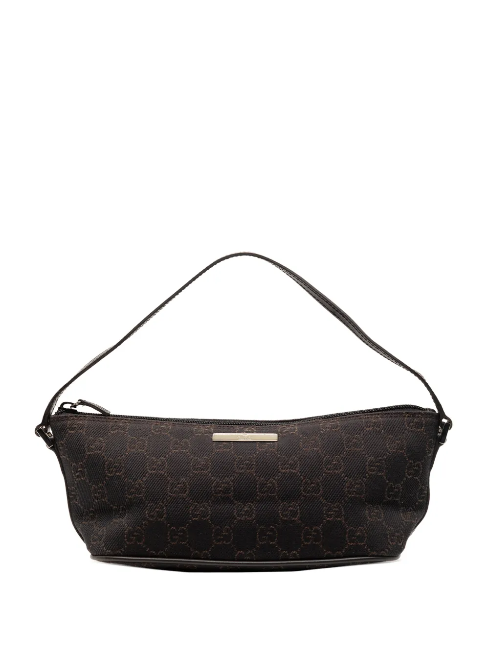 Gucci Pre-Owned 2000-2015 GG Canvas Boat shoulder bag - Marrone