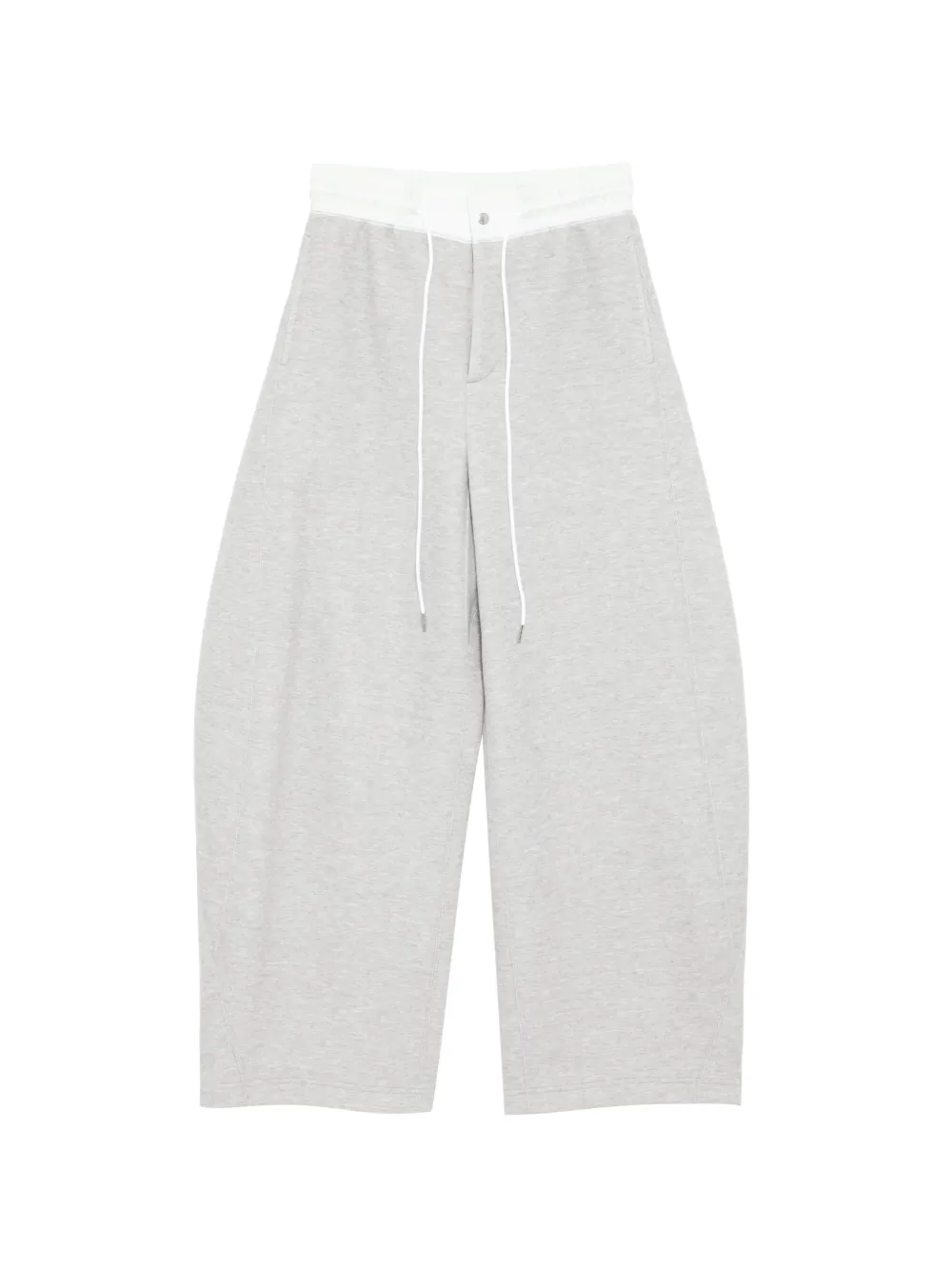 sacai drawstring track pants - Grigio