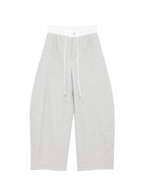 Sacai Drawstring Track Pants | Grey | FARFETCH