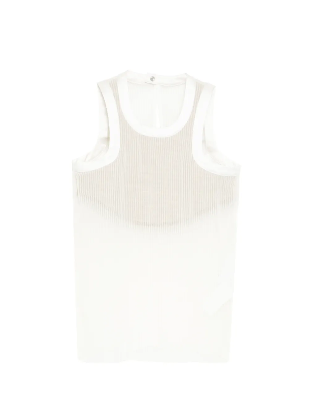 sacai Top a coste - Toni neutri