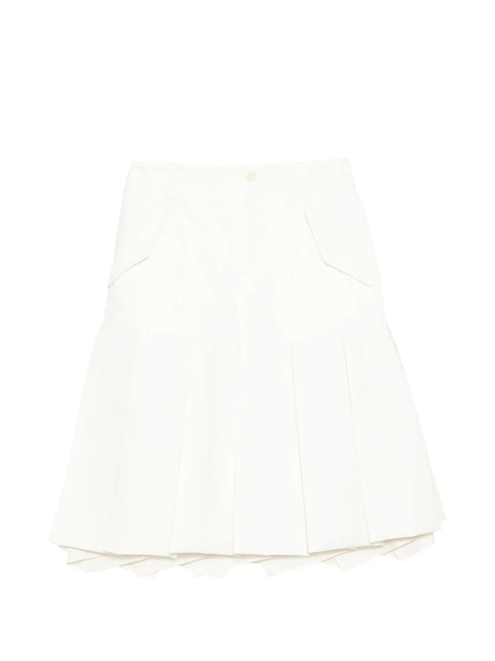 sacai Gonna plissettata - Toni neutri