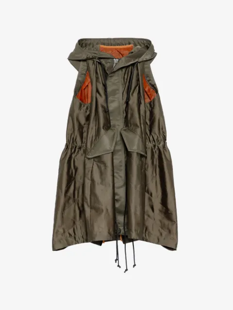 sacai hooded jacket
