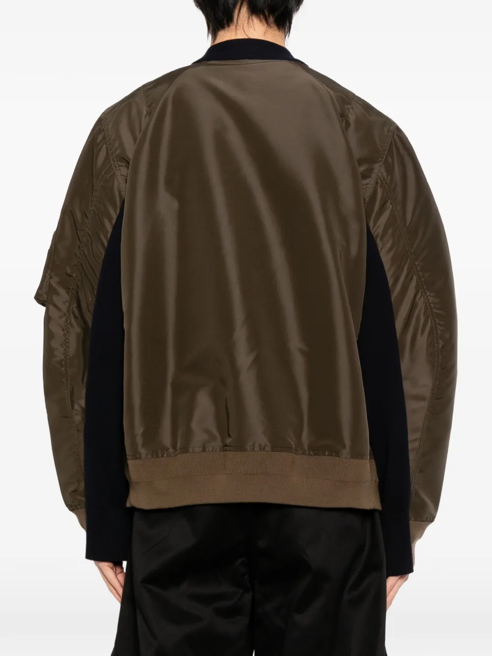 Buttoned Panelled Jacket