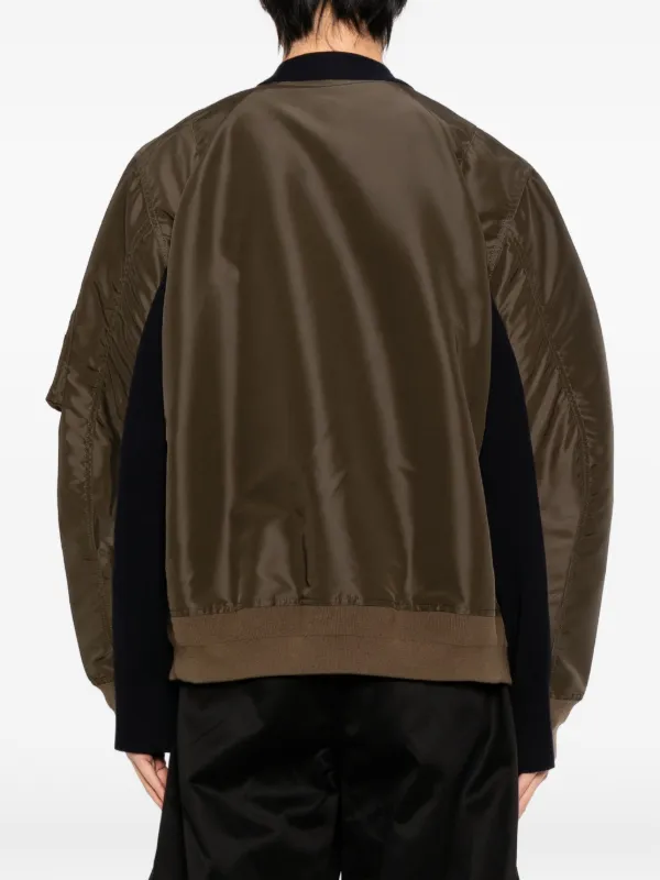 Sacai パネル ジャケット | ブルー | FARFETCH JP