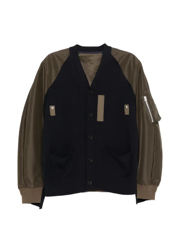 Sacai パネル ジャケット | ブルー | FARFETCH JP