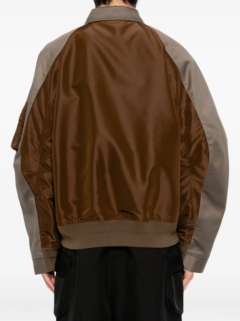 sacai Jack met ritssluiting Bruin