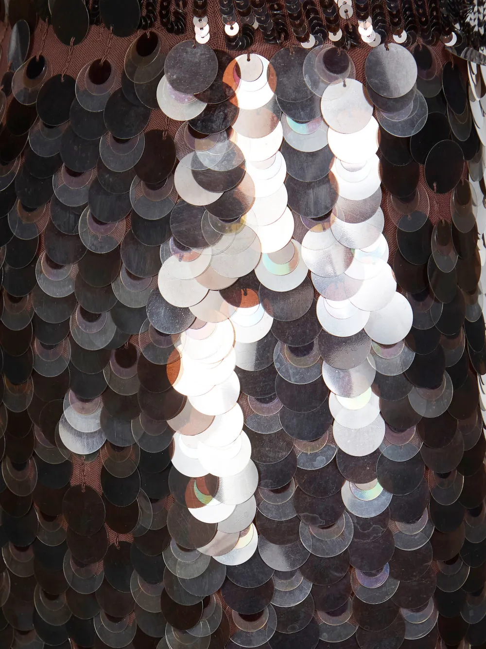 P.A.R.O.S.H. sequin midi skirt - Bruin