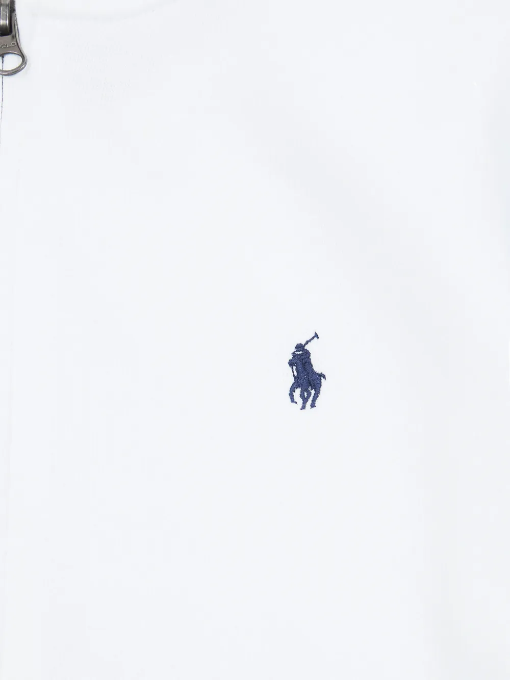 POLO RALPH LAUREN KIDS Hoodie met rits en logodetail Wit