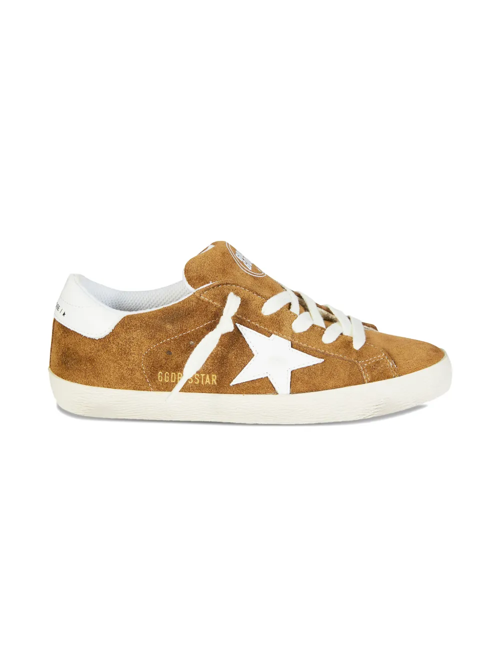 Golden Goose Kids star-applique suede sneakers Bruin