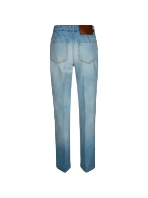 Jean Victoria Beckham - Taille 25 - Coupe Mi-skinny Bleu Délavé - Occasion Très Bon état