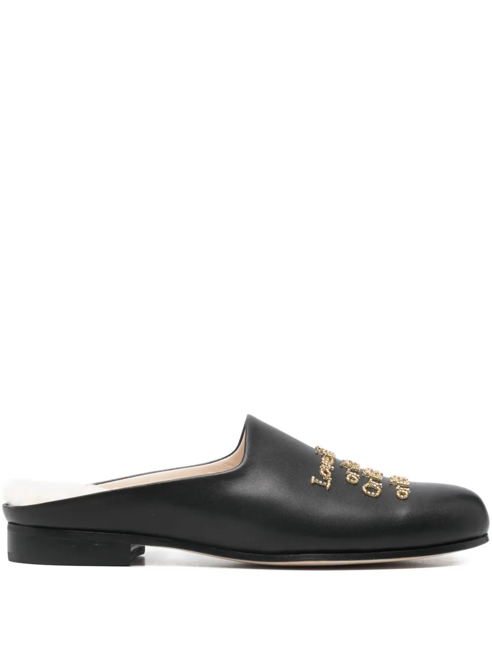 Undercover beaded-embellishment mules - Nero