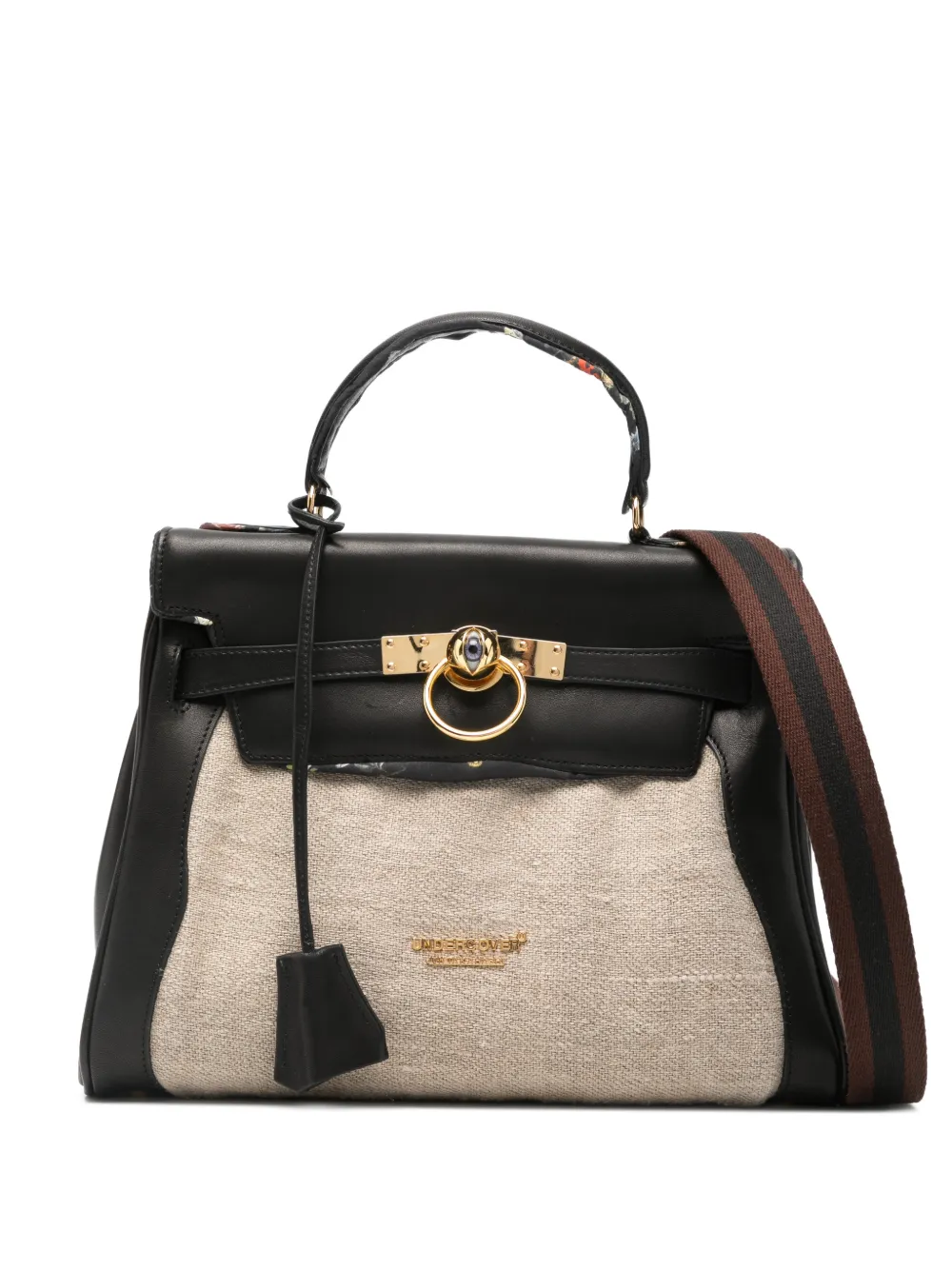 Undercover top-handle tote bag - Nero