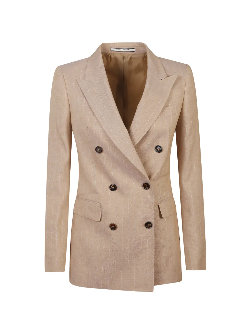 Tagliatore double-breasted blazer - Nude