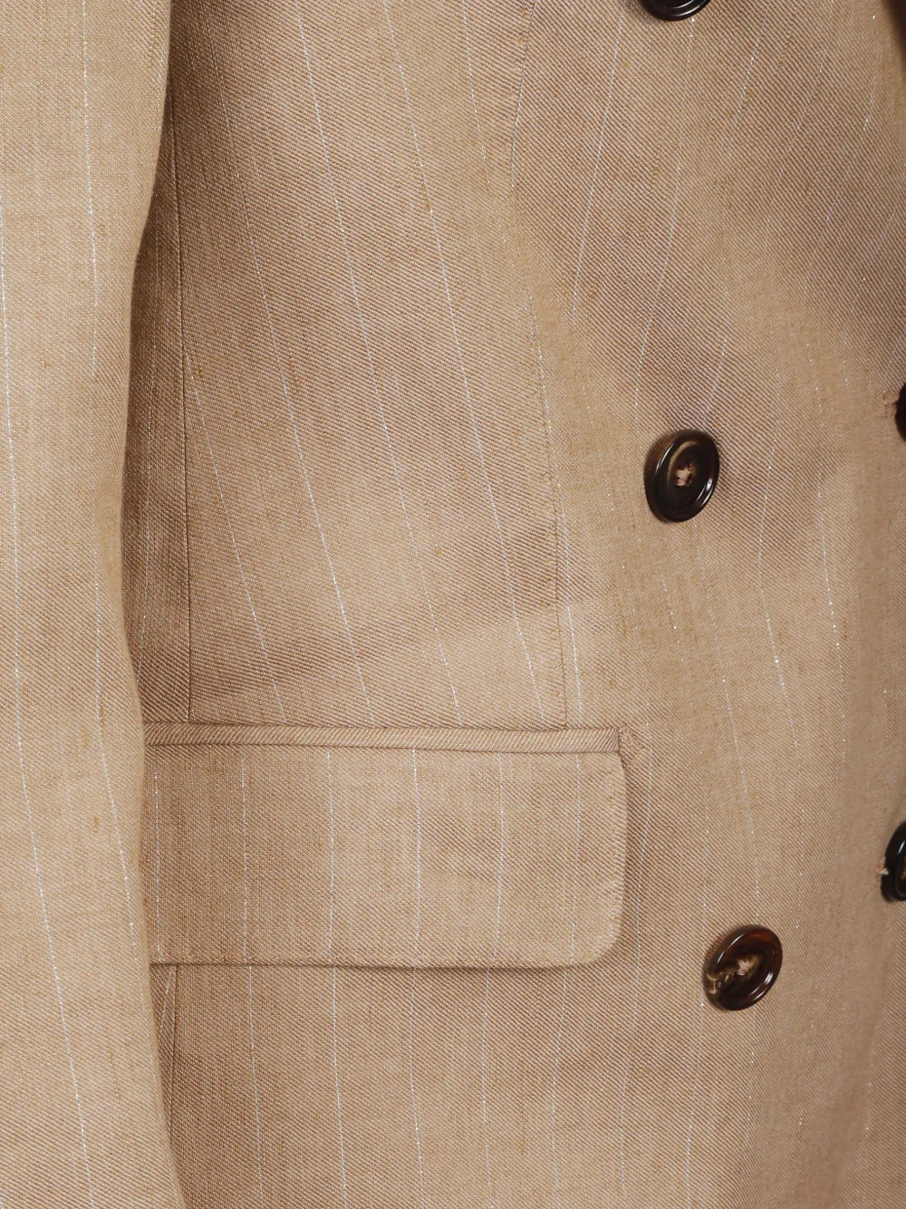 Tagliatore Blazer met dubbele rij knopen Beige