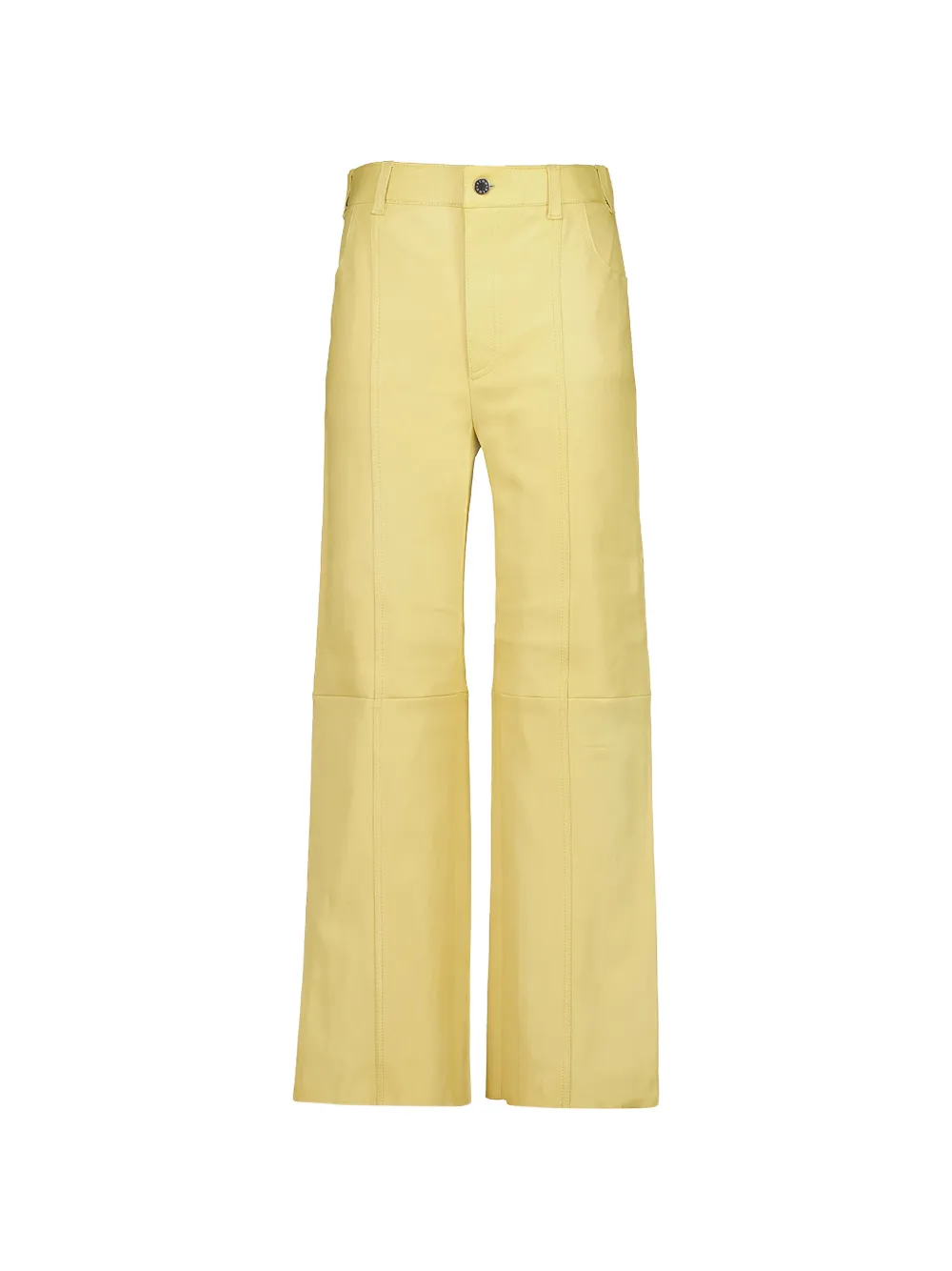 Stouls Benny 25 leather trousers - Giallo
