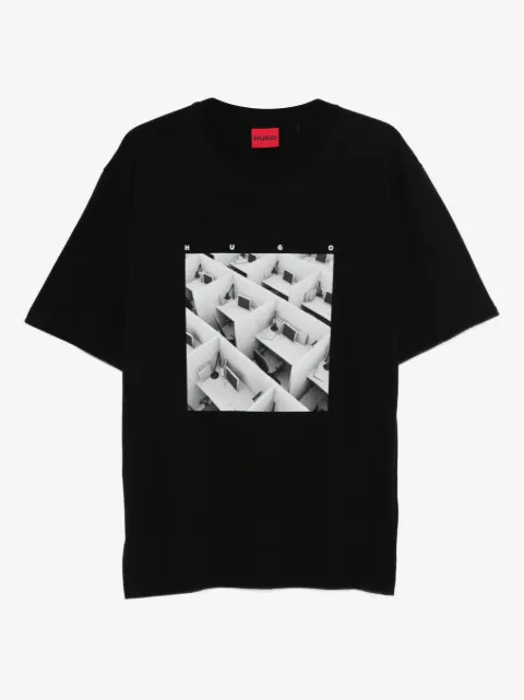 HUGO graphic print T-shirt