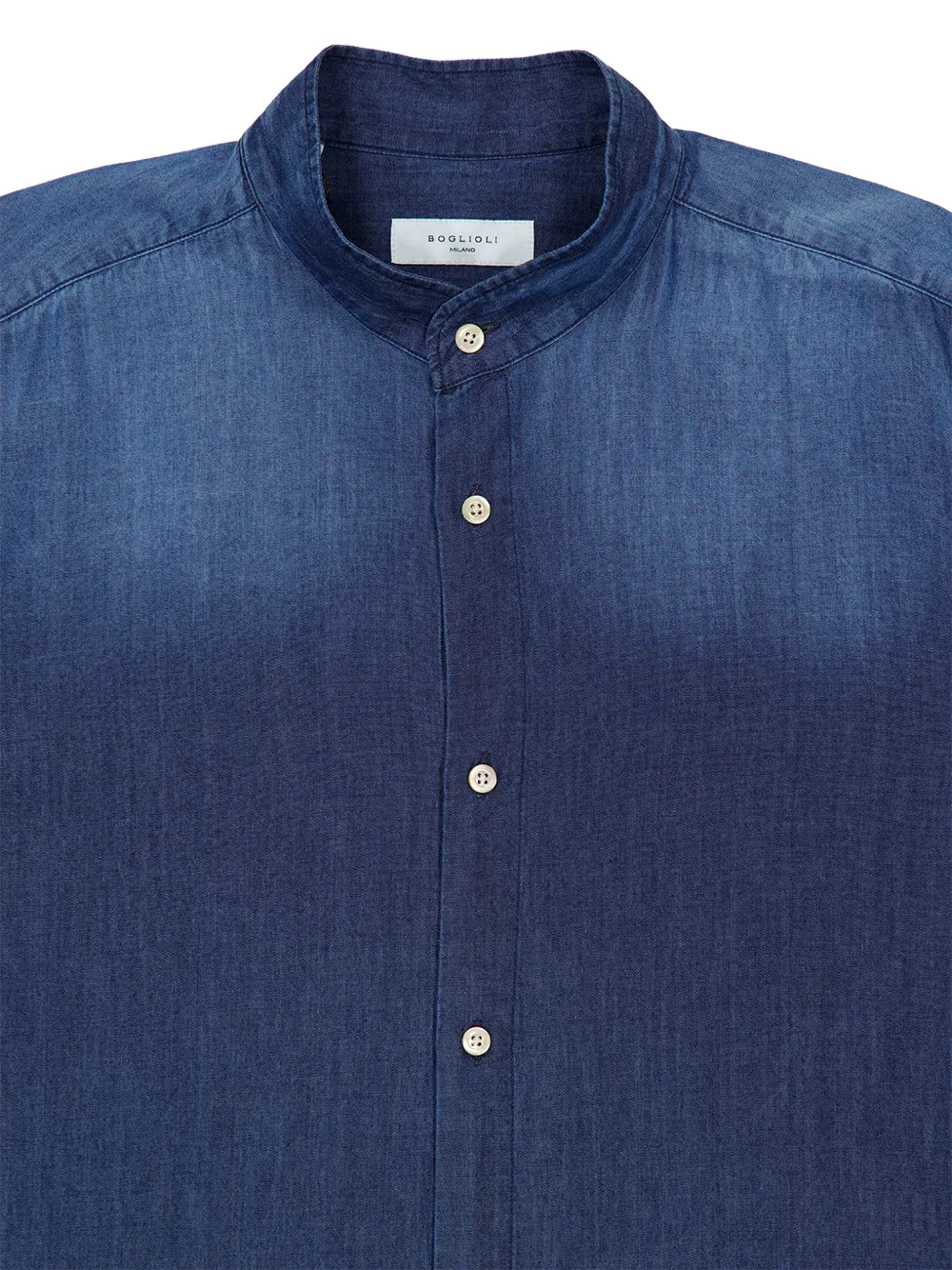 Boglioli Overhemd met lange mouwen Blauw