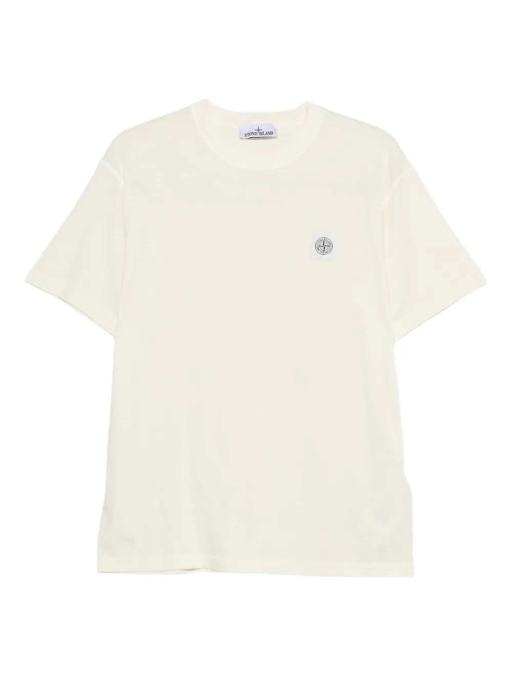 Stone Island logo-patch T-shirt - Toni neutri