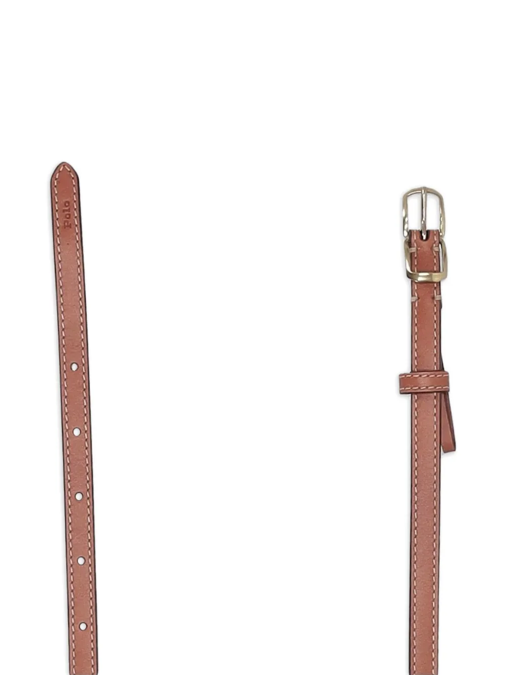 Polo Ralph Lauren Leren gespriem Bruin