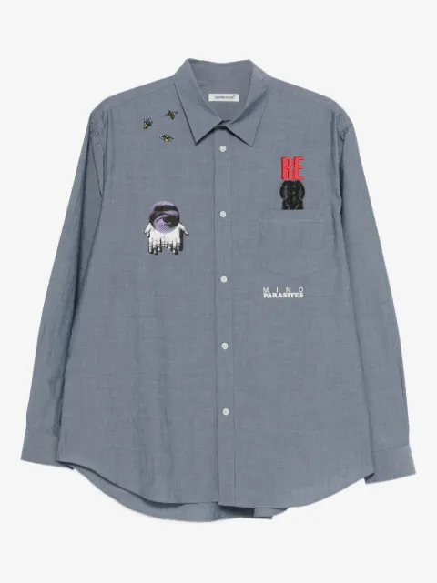 Undercover camisa con bolsillo en el pecho