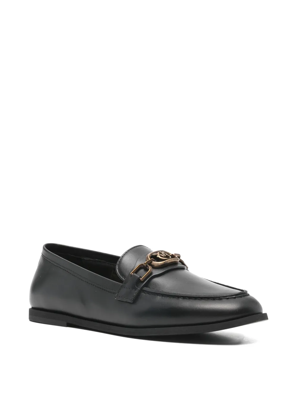 PINKO Naty 05 chain loafers - Zwart
