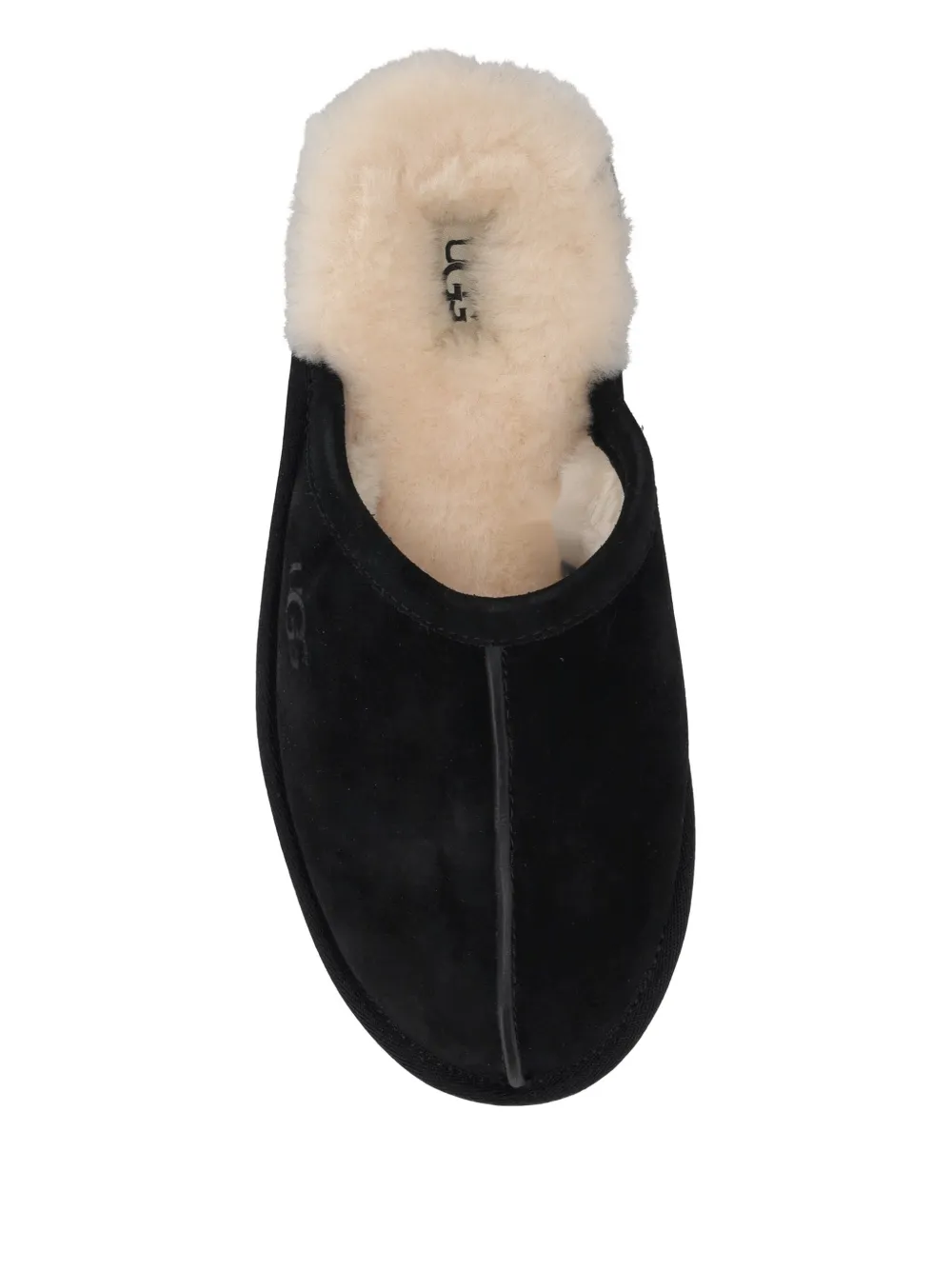 UGG Scuff suede slippers Zwart