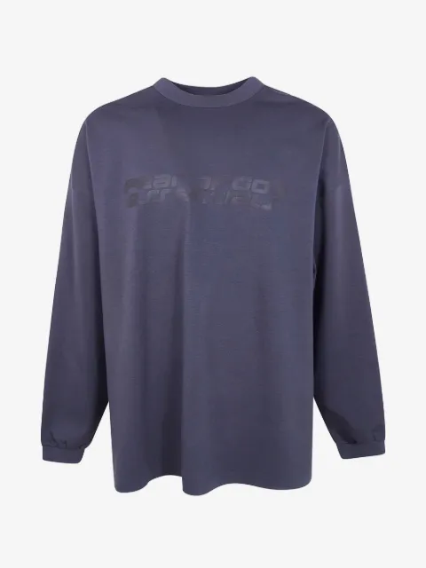 FEAR OF GOD ESSENTIALS playera manga larga con logo