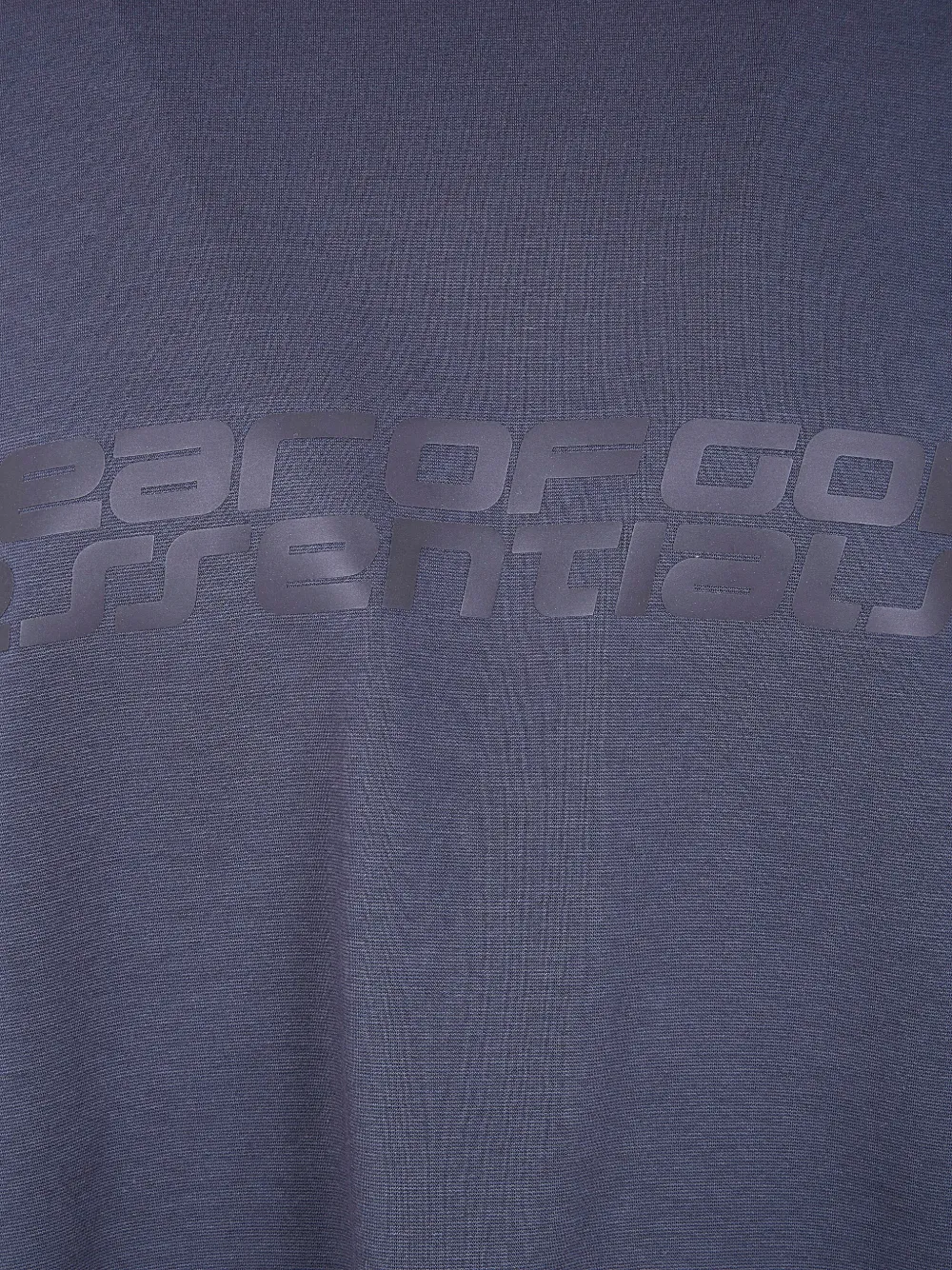 FEAR OF GOD ESSENTIALS T-shirt met logo en lange mouwen Blauw