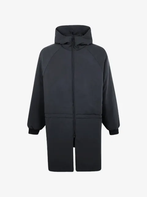 FEAR OF GOD ESSENTIALS hooded logo-embroidery parka coat