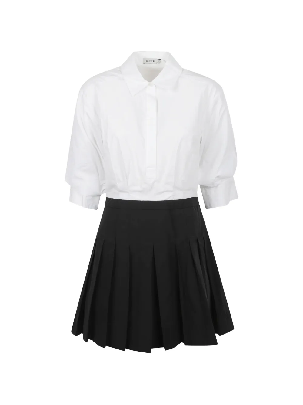 Simkhai cotton mini dress - Bianco