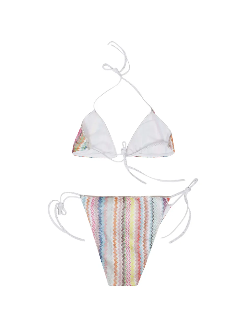 Missoni Zig-zag-pattern Bikini - Blue 
