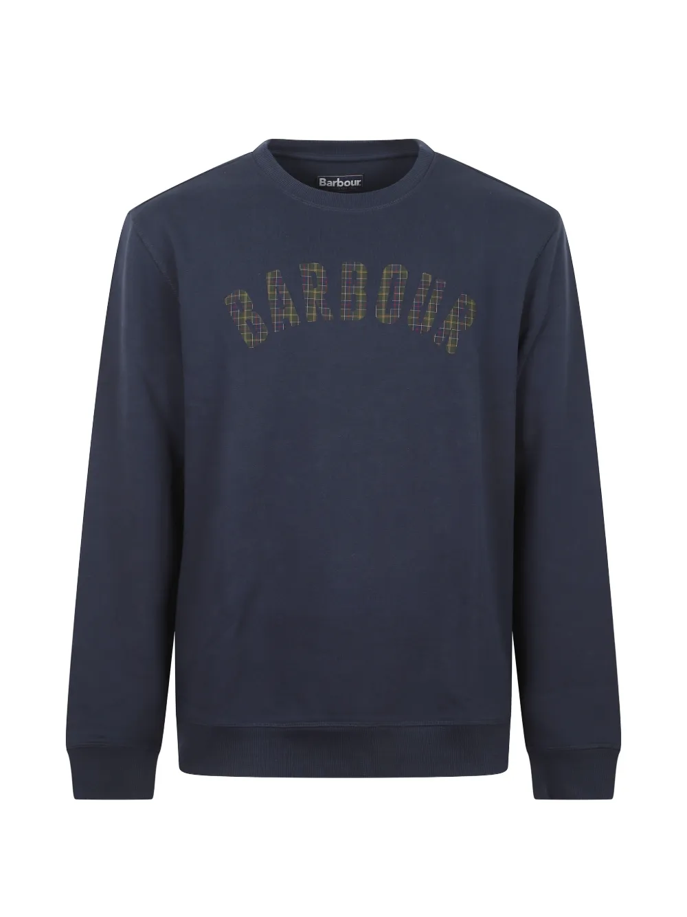 Barbour Berwick logo-appliqué sweater - Blu