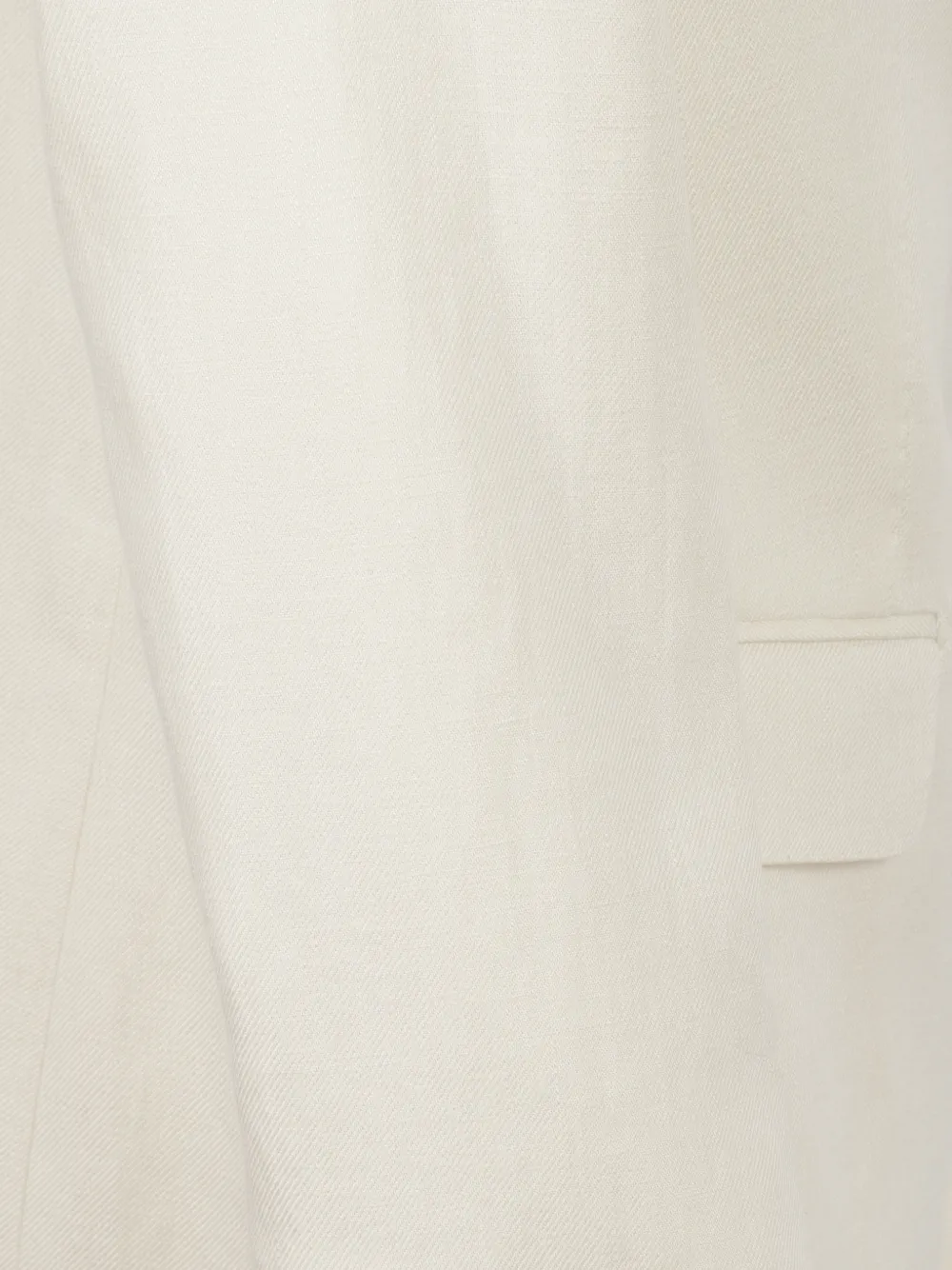 Tagliatore Parigi blazer met dubbele rij knopen en puntige revers Beige