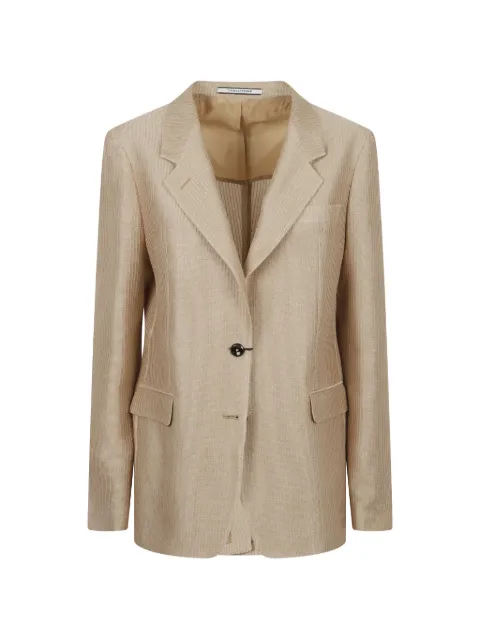 Tagliatore Parigi textured single-breasted blazer