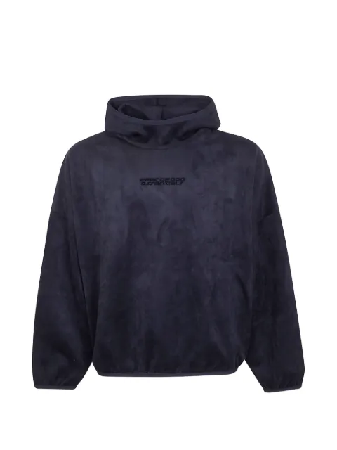 FEAR OF GOD ESSENTIALS logo-embroideryhoodie